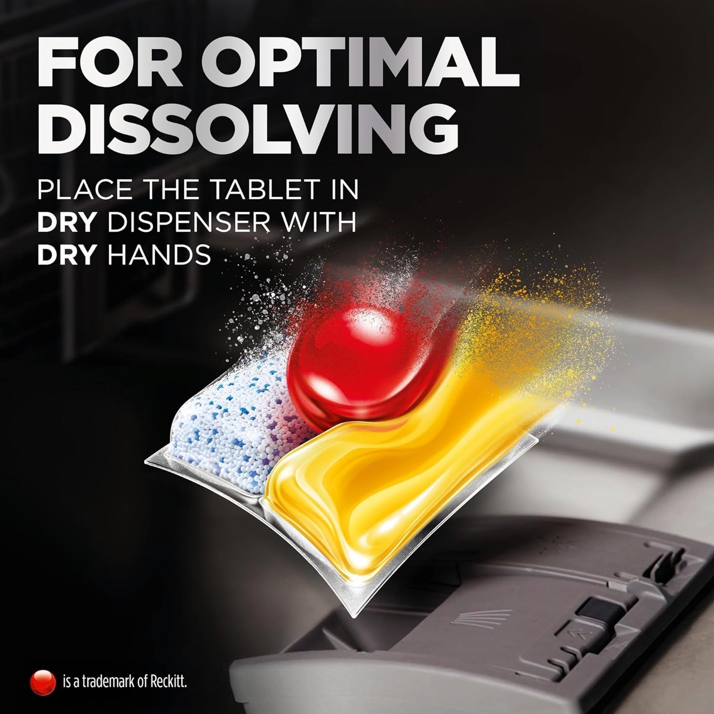 Sale: 5 Packs of Lemon-Scented Dishwasher Tablets - 100 Tablets